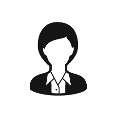 スーツの女性上半身